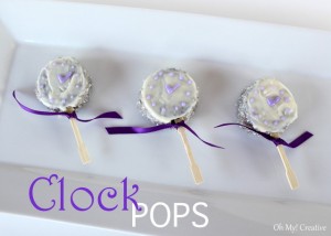 Oreo Clock Pops
