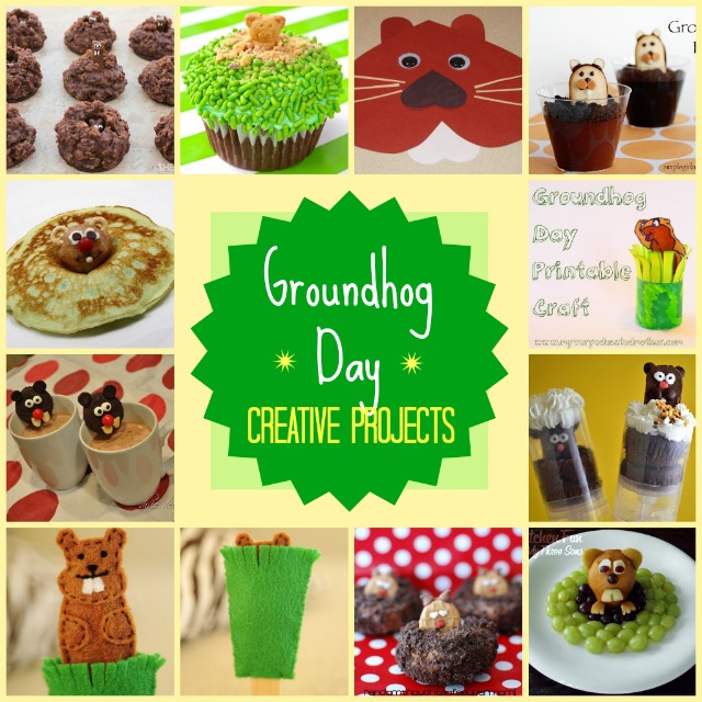 groundhog day creative foods and crafts