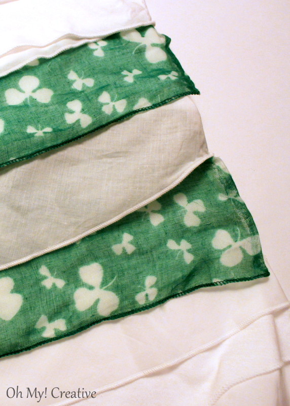 Diy St. Patrick's Day Shamrock T-shirt