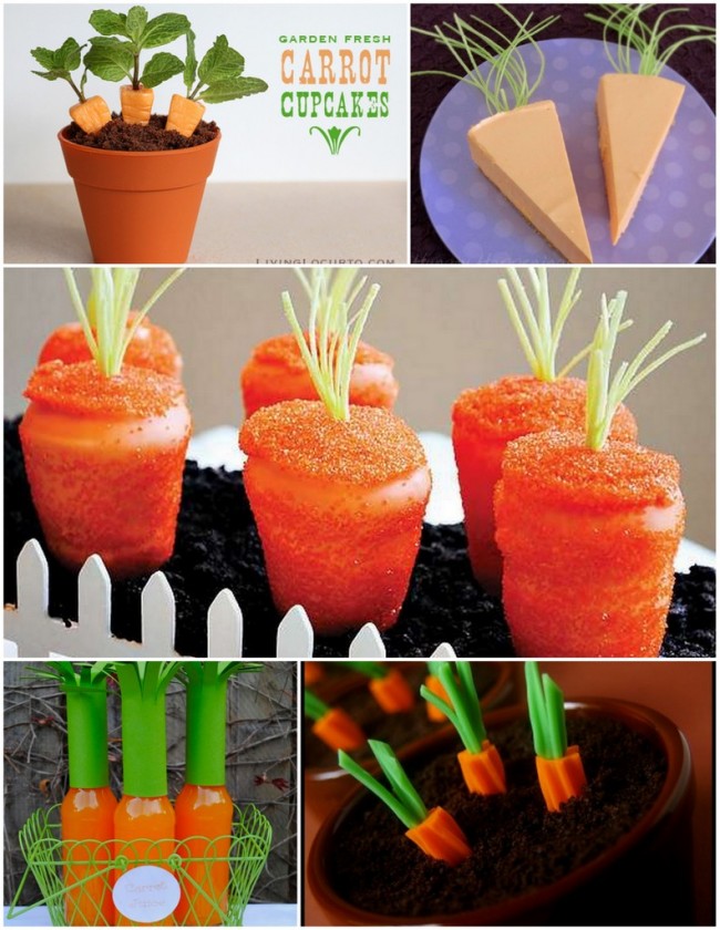Easter Carrot Themed Food & Crafts