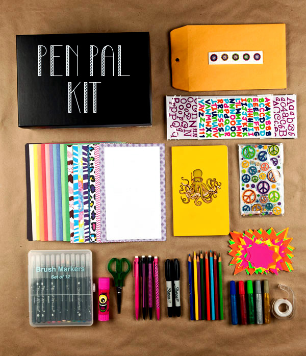 Pen Pal Kit with Free Printables Oh My Creative