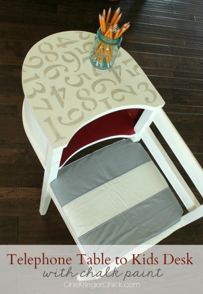Antique-Telephone-Table-Makeover-using-chalk-paint...easy-as-123-OneKriegerChick.com_