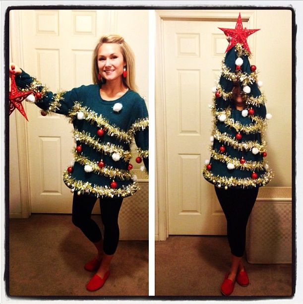 15 Do It Yourself Ugly Christmas Sweaters  Oh My Creative
