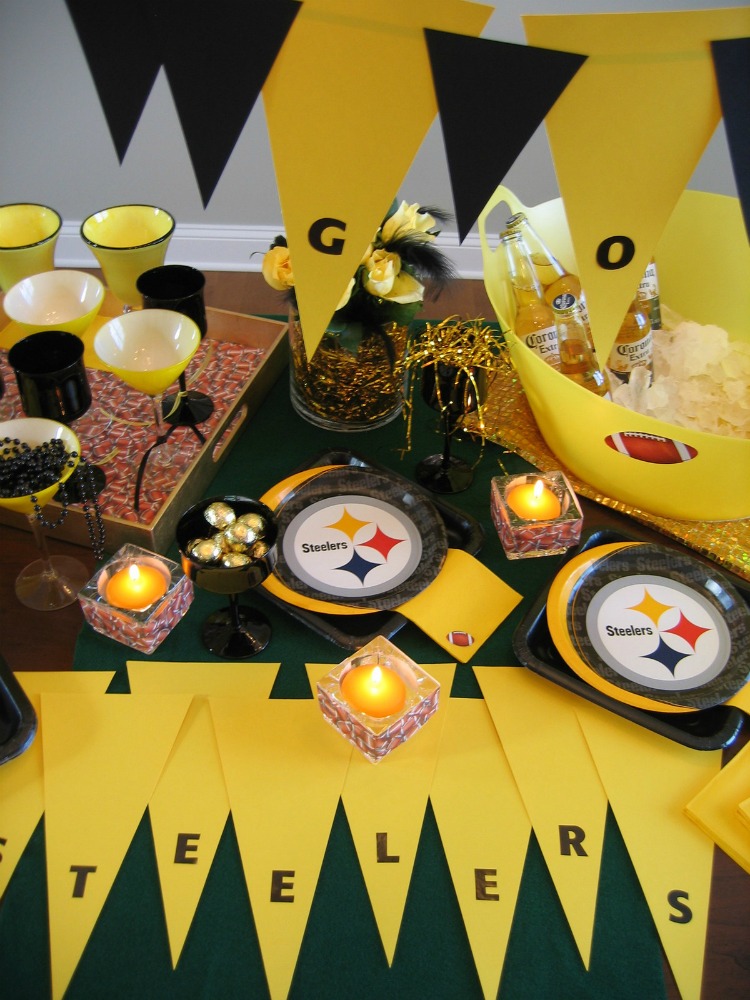 Football party Ideas that can be used for any team  |  OHMY-CREATIVE.COM