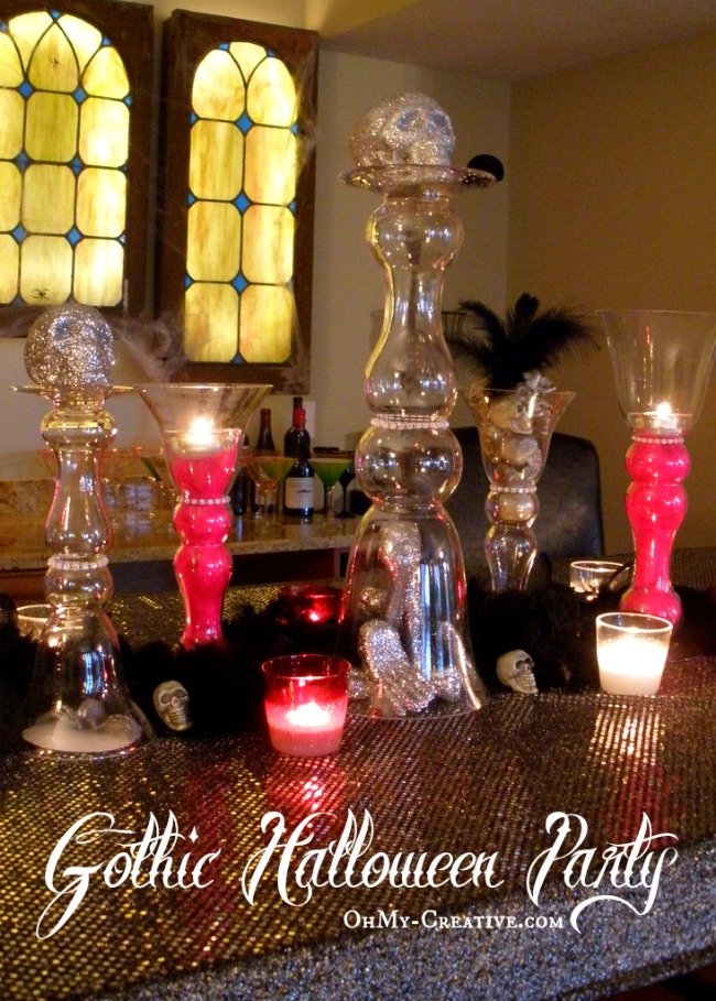 Gothic Halloween Party - OhMy-Creative.com