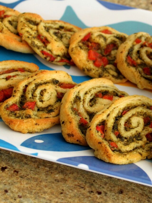 Pesto Pinwheel Appetizer Story