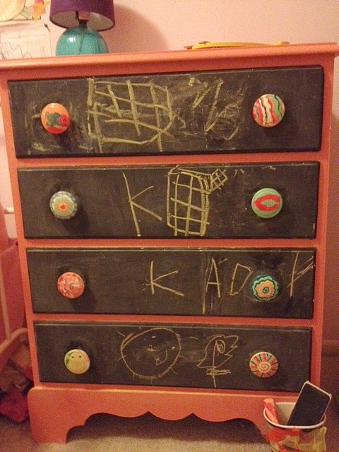 Chalkboard Dresser