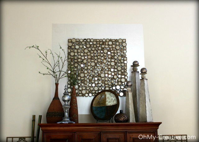 Creating Visual Balance For a Large Interior Wall Space