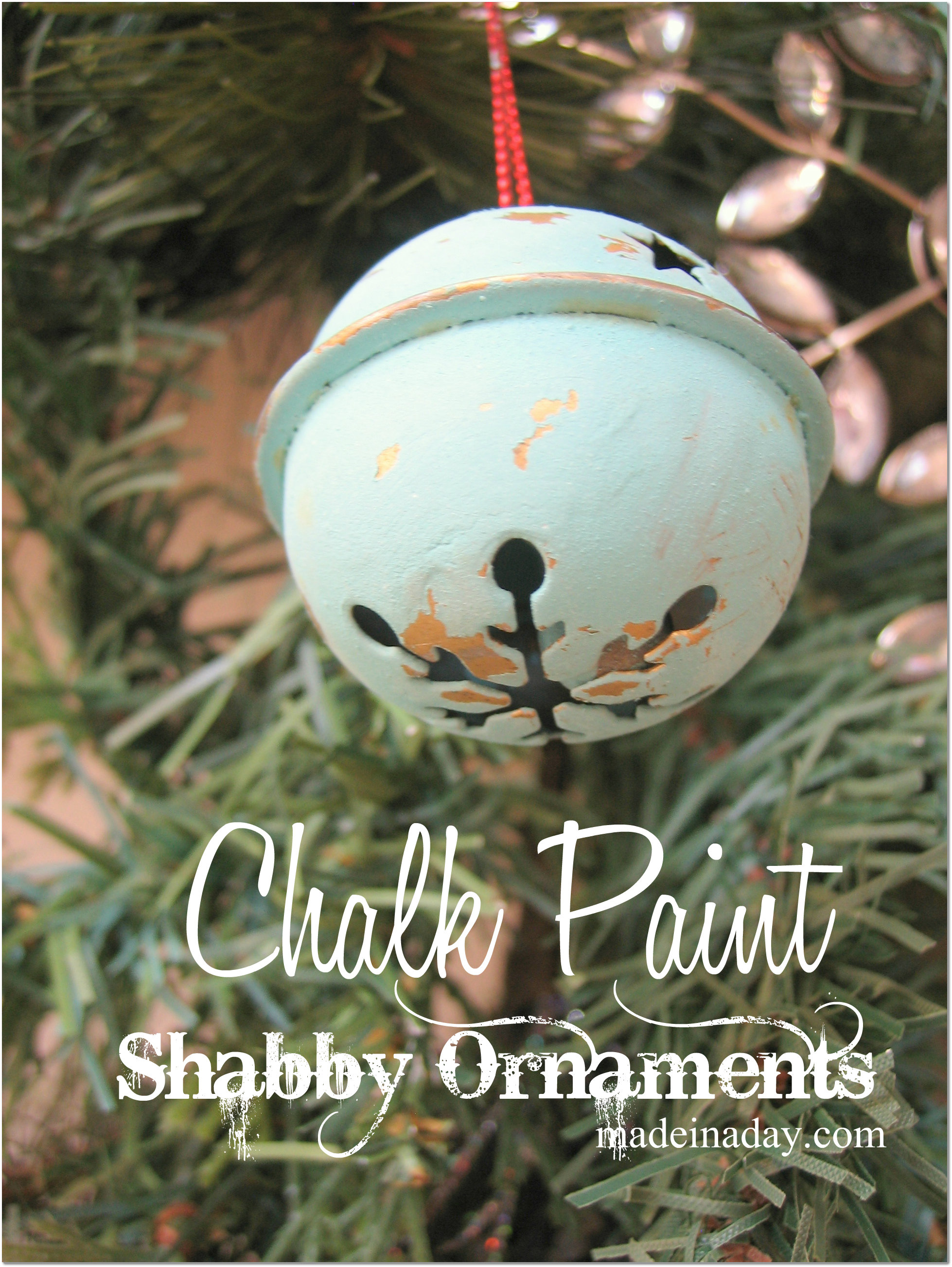 Chalk Paint Shabby Ornaments