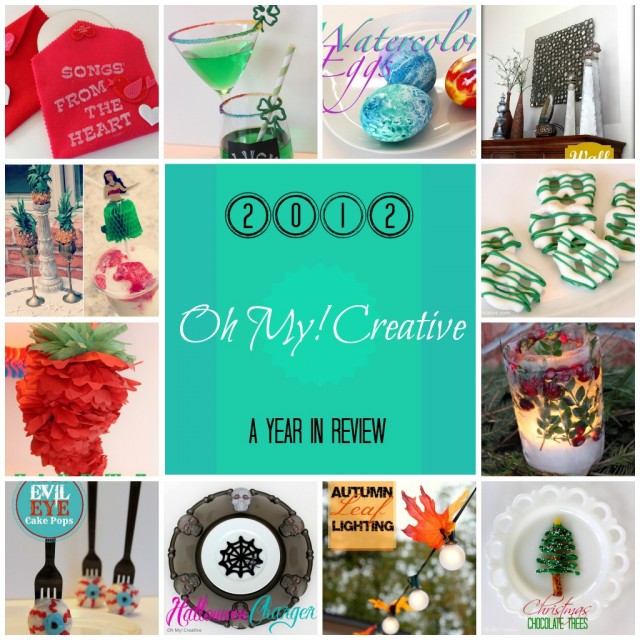 Oh My! Creative Projects {A Year In Review}