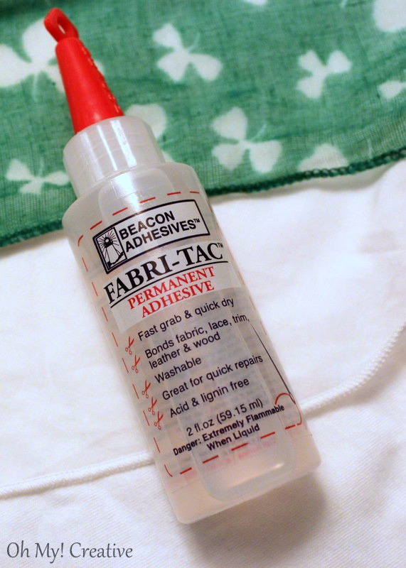 Fabri-Tac glue for glueing fabric