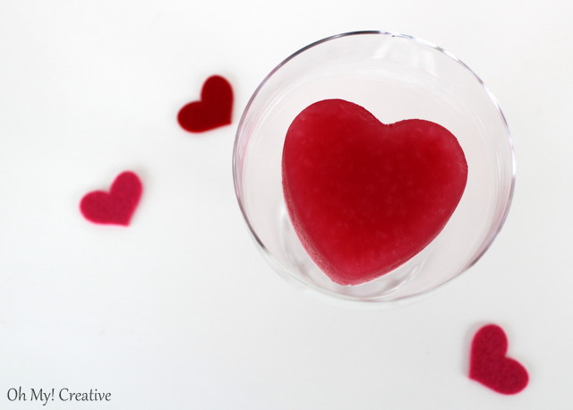 I Heart You Valentine's day drink
