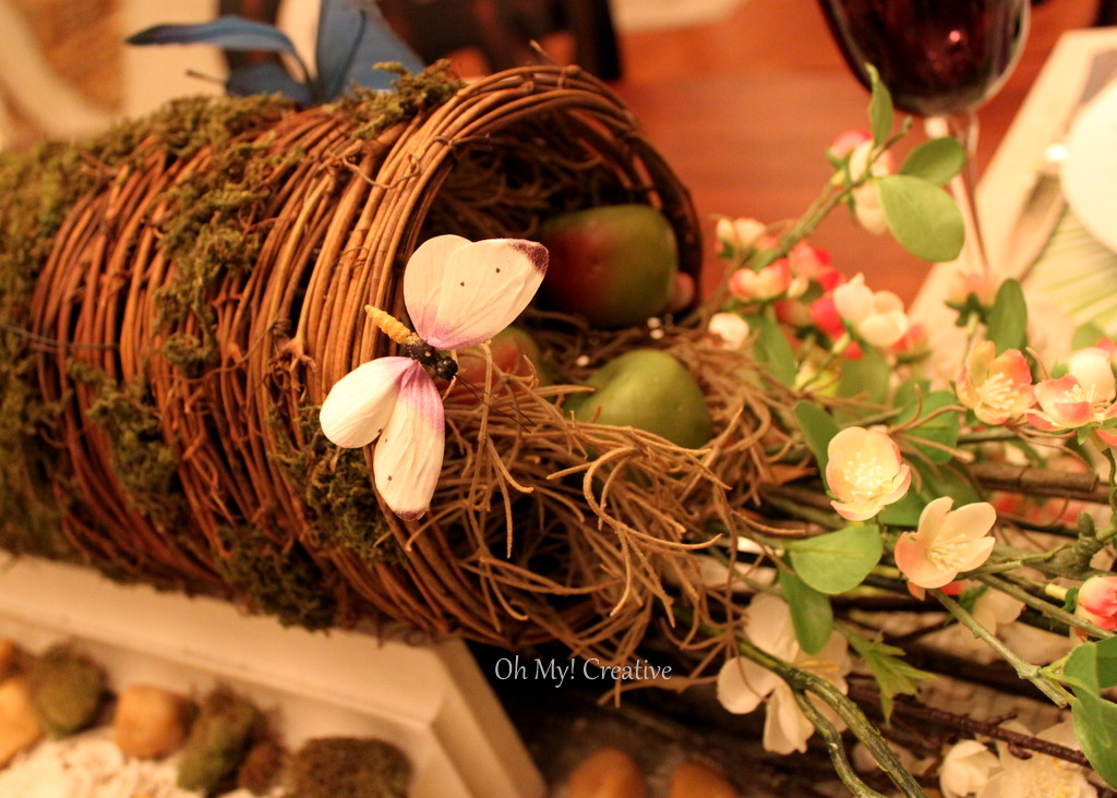 Tablescape – Table Setting Using Natural Elements
