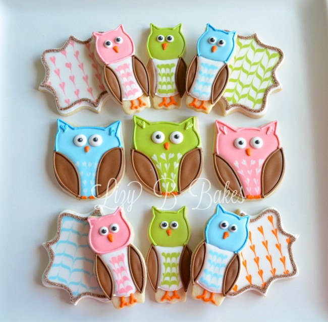 Owl Sugar Cookies