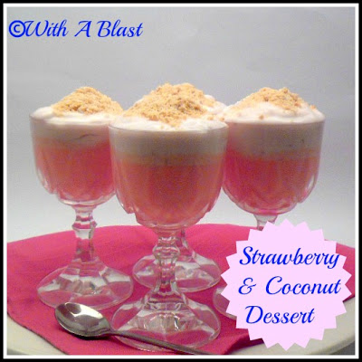 Strawberry & Coconut Dessert