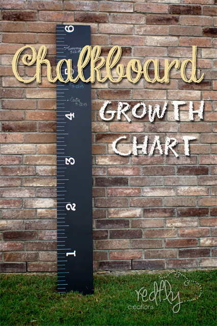 Chalk Board Growth Chart