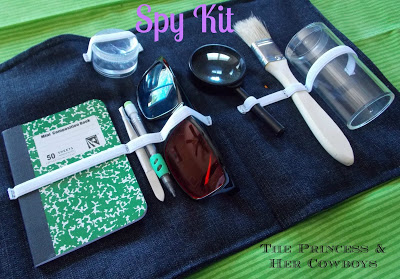 DIY Kids Party Spy Kit 