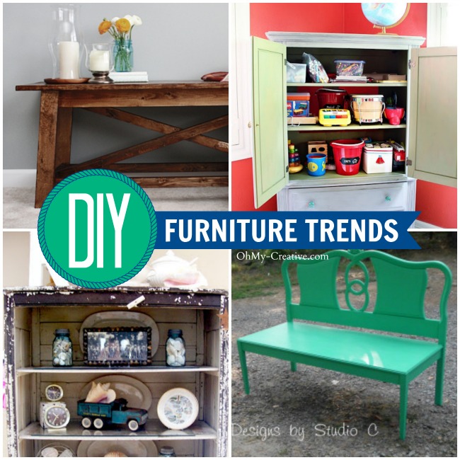 DIY Furniture Trends - OhMy-Creative.com