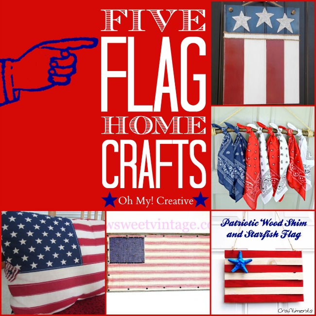 five flag home crafts - ohmy-creative.com