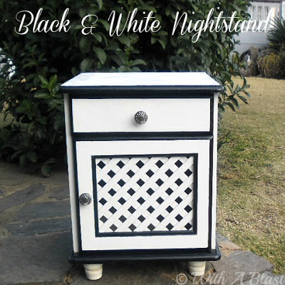 How to paint a nightstand