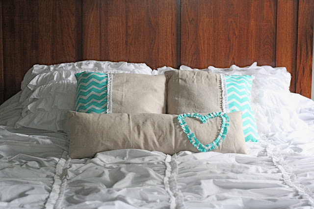 How to make a ruffle bedspread 