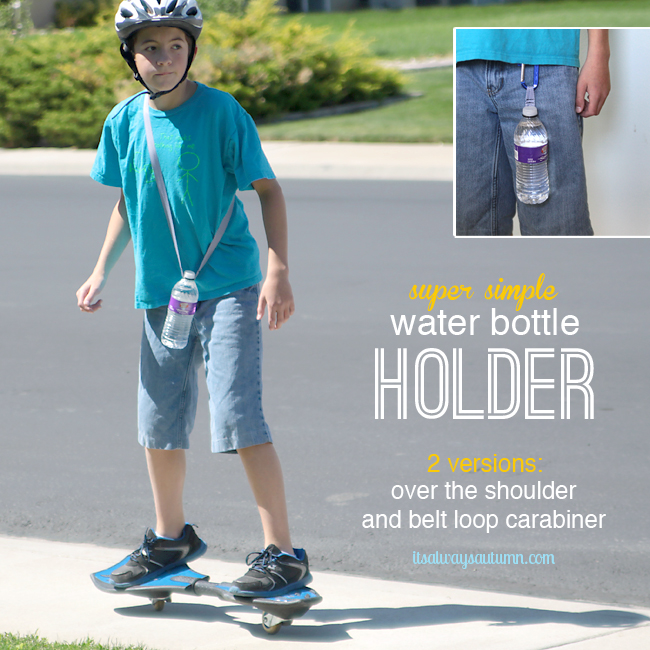 water-bottle-holder-o-ring-DIY-easy-