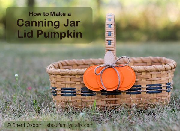 canning-jar-lid-pumpkin-craft
