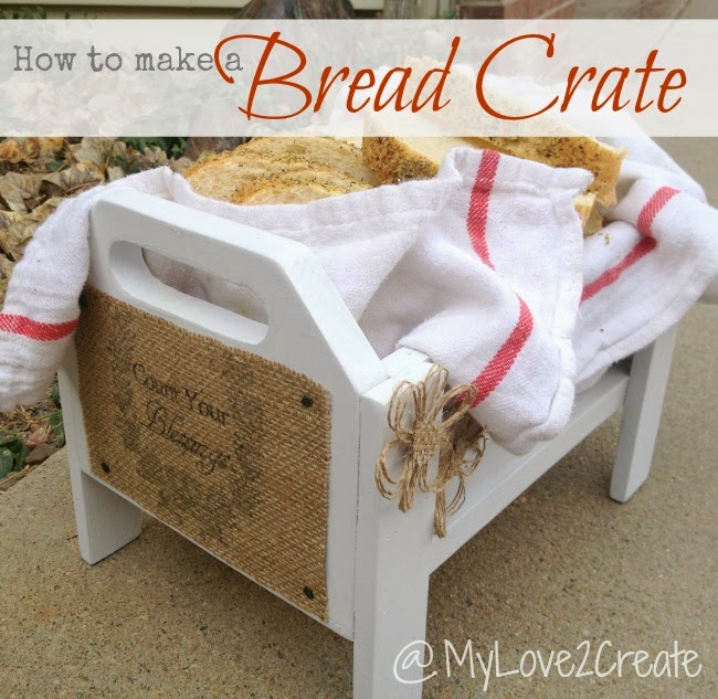 How To Make A Bread Crate Or Serving Tray