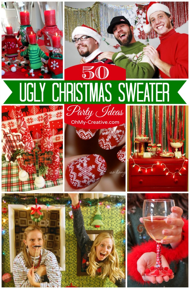 50+ Ugly Christmas Sweater Party Ideas