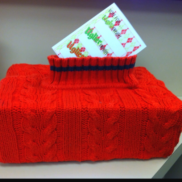 Ugly Sweater Party Voting Box