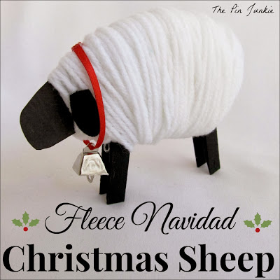fleece navidad christmas sheep