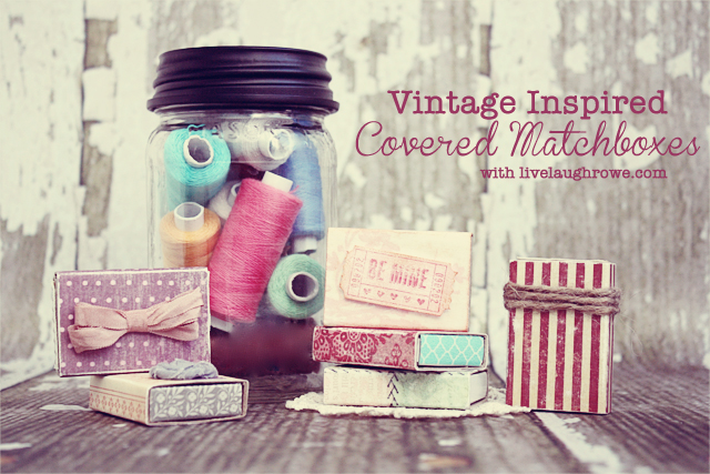 Vintage Covered Matchboxes 