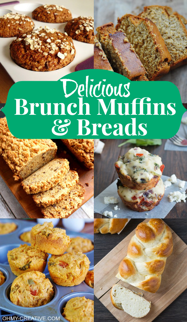 Delicious Brunch Muffins and Breads | OHMY-CREATIVE.COM