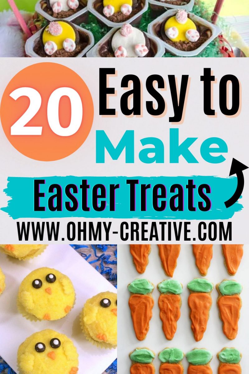 Combine chicks, carrots, bunnies, and more to make some of the cutest Easter treats this holiday season!