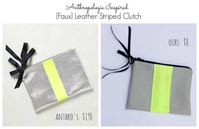 Anthropologie Inspired Clutch  |  Oh My Creative