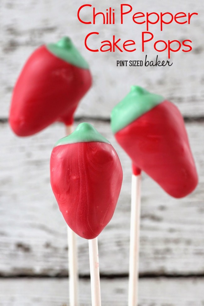 Chili Peppers Cake Pops