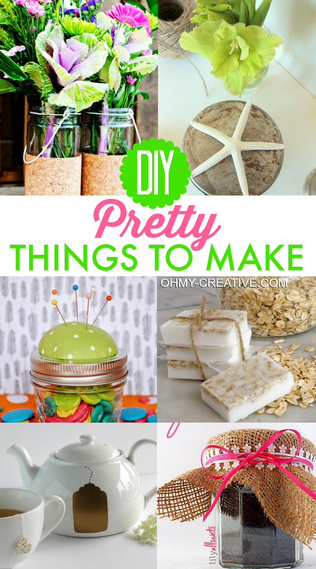 DIY Pretty Things To Make | OHMY-CREATIVE.COM