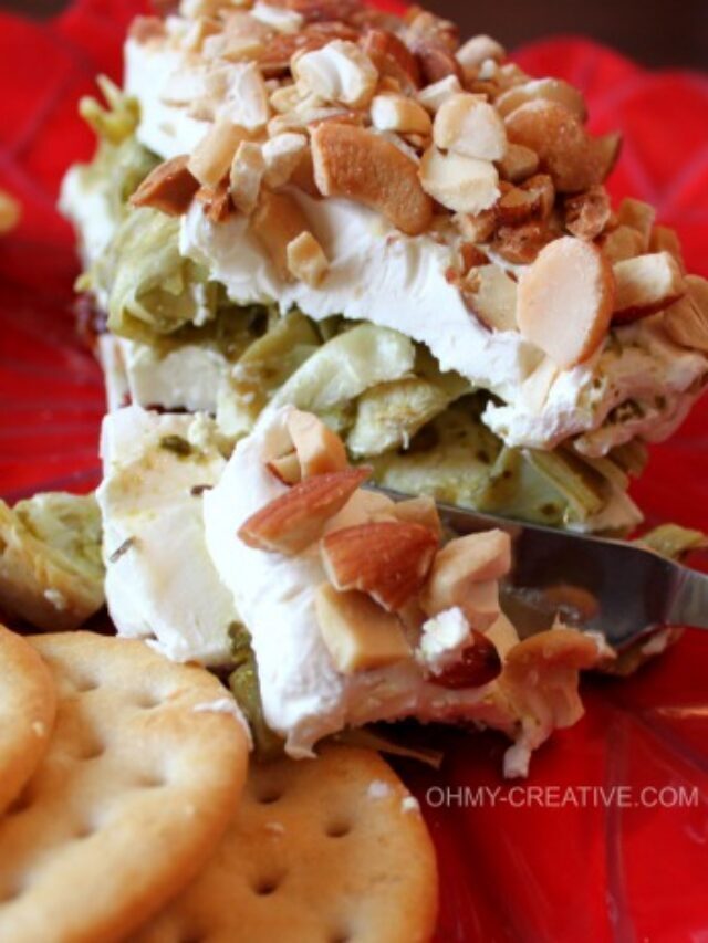 Layered Sun-Dried Tomato and Artichoke Spread Story