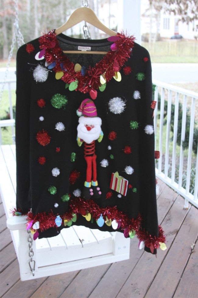 Santa Ugly Christmas Sweater