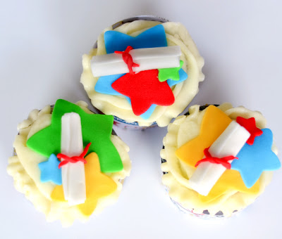 Preschool Graduation Cupcakes