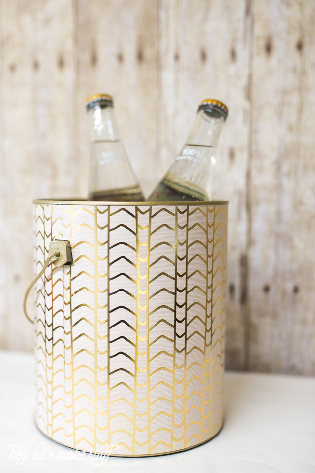 Paint Can Upcycle to an Ice Bucket