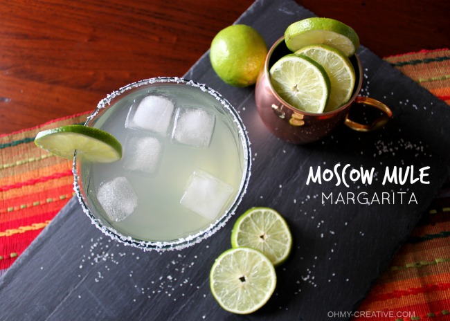 This Moscow Mule Margarita is a great twist to the very popular Moscow Mule! Made with tequila and fresh ingredients this drink is amazingly tasty.