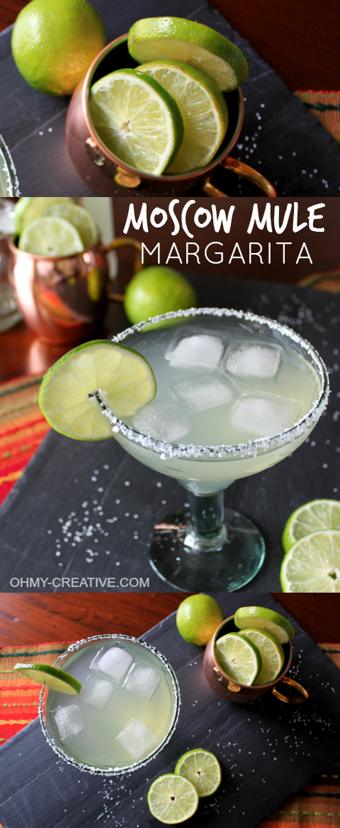 This Moscow Mule Margarita is a great twist to the very popular Moscow Mule! Made with tequila and fresh ingredients this drink is amazingly tasty.