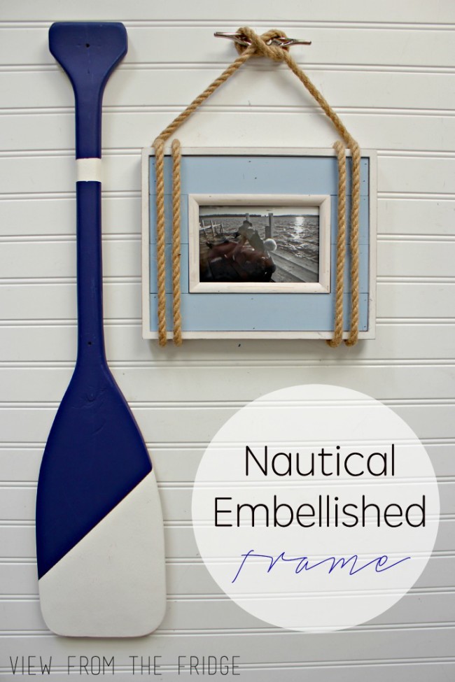 Nautical Embellished Picture Frame