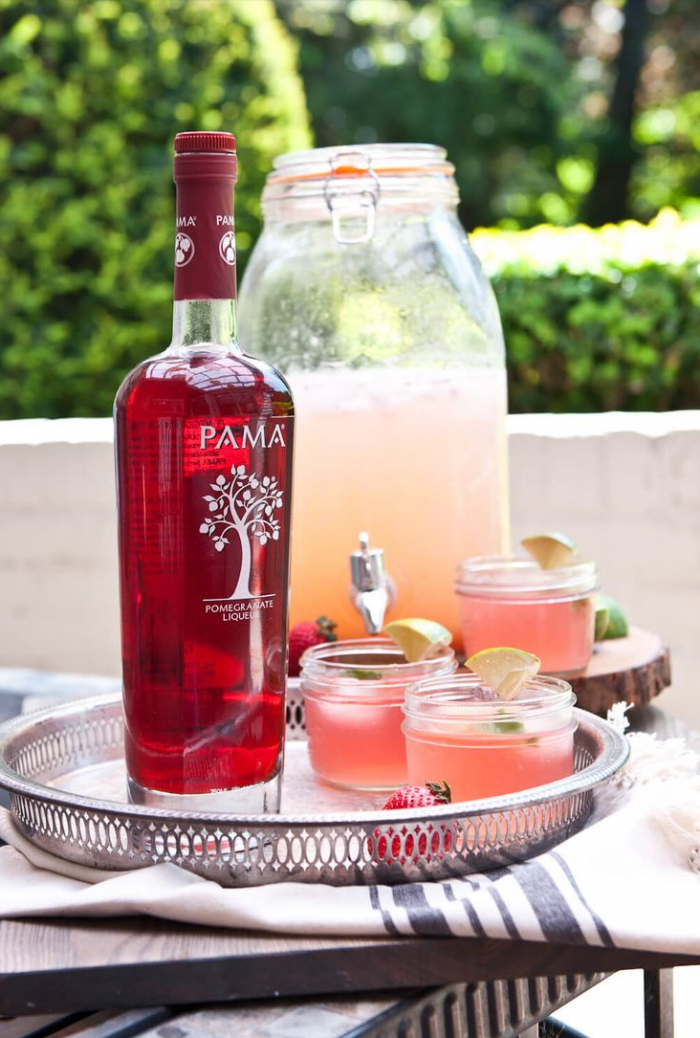 PAMA Celebrate Summer - Pomegranate Liqueur  |  OHMY-CREATIVE.COM