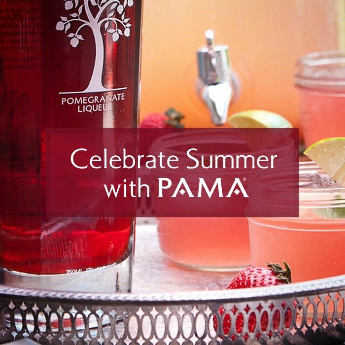 PAMA Celebrate Summer - This Pomegranate Liqueur makes so many tasty summer drink recipes  |  OHMY-CREATIVE.COM
