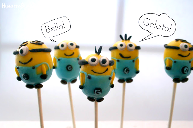 How To Make Minions Cake Pops