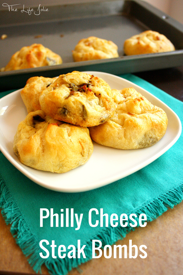 Philly Cheese Steak Bombs