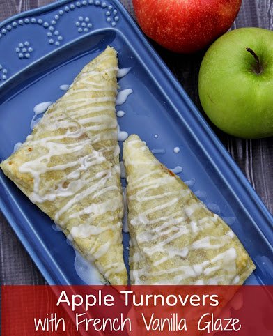 apple turnover recipe with vanilla glaze