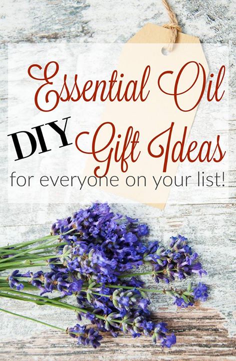 DIY Essential Oil Gifts Ideas For everyone on you list! | OHMY-CREATIVE.COM